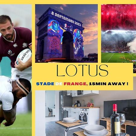 Le Lotus - Self Checkin - 20Min From Paris - Free Parking Around Apartment Drancy Exterior foto