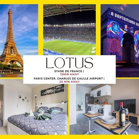 Le Lotus - Self Checkin - 20Min From Paris - Free Parking Around Apartment Drancy Exterior foto